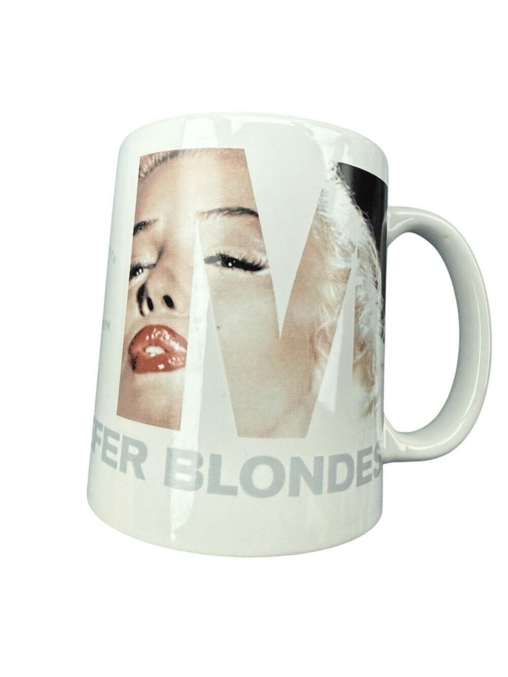 Marilyn Monroe Fox Presents Gentlemen Prefer Blondes 11 Oz White Coffee Mug